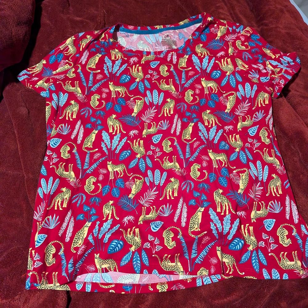 Colorful Animal Print Women's Pajamas